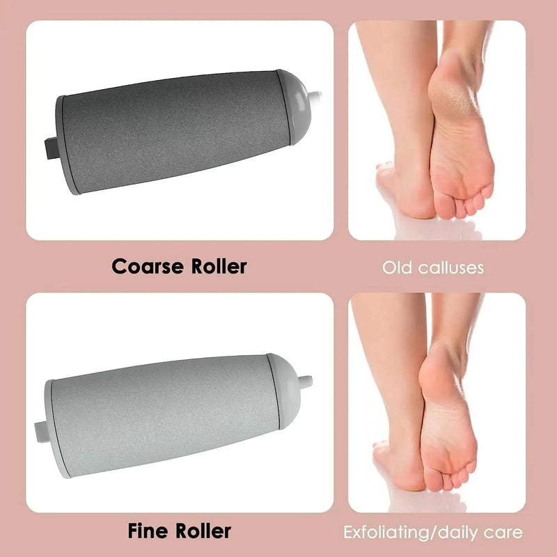 Removedor Elétrico de Calos para Pés - Pedicure Recarregável e Portátil, Ferramenta Impermeável e Profissional