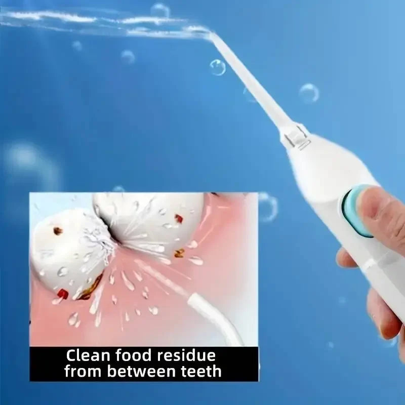 JetClean Pro – Irrigador Oral Portátil de Alta Pressão para Limpeza Profunda dos Dentesrr